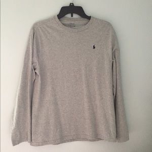 Long sleeve polo shirt
